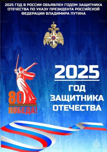 2025 ГОД ЗАЩИТНИКА ОТЕЧЕСТВА