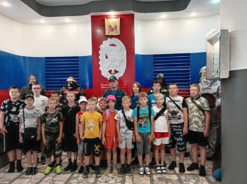 Экскурсия в пожарную часть